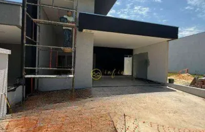 Casa térrea de condomínio com 3 quartos, sendo 1 suíte à venda, 134 m² por r$ 950.000 - residencial villagio wanel - wanel ville - sorocaba/sp