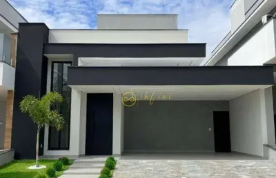 Casa nova de condomínio com 3 quartos, sendo 2 suítes à venda, 170 m² por r$ 1.330.000 - residencial ibiti reserva - sorocaba/sp
