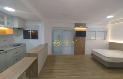 Apartamento studio mobiliado com 1 quarto, 37 m² - aluguel por r$ 3.500/mês ou venda por r$ 560.000 - condomínio notting hill - sorocaba/sp
