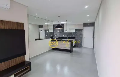 Apartamento com 3 quartos, sendo 1 suíte para alugar, 88 m² por r$ 3.500/mês - condomínio glass campolim - jardim emília - sorocaba/sp