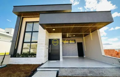 Casa de condom[ínio com 3 quartos, sendo 1 suíte  à venda, 140 m² por r$ 955.000 - condomínio reserva ipanema - sorocaba/sp