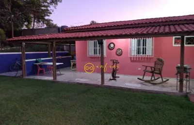 Chácara residencial  com 3 quartos, sendo 1 suíte à venda, 1000 m² por r$ 300.000 - cercado - araçoiaba da serra/são paulo
