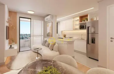 Apartamento lançamento com 2 quartos à venda, 55 m² por r$ 701.000 - condomínio residencial hub campolim - parque campolim - sorocaba/sp