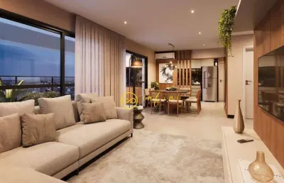 Apartamento lançamento com 4 quartos, sendo 2 suítes à venda, 161 m² por r$ 1.479.500 - condomínio boa vista square residence - sorocaba/sp