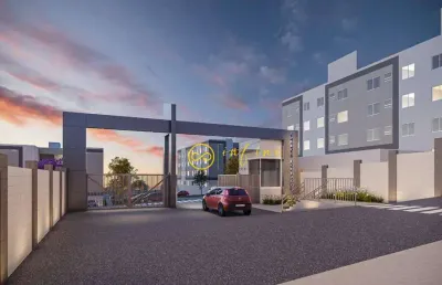 Apartamento lançamento com 2 quartos à venda, 40 m² por r$ 242.900 - condomínio residencial campos dourados - sorocaba/sp