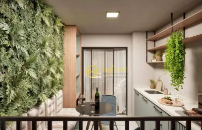 Apartamento lançamento com 2 quartos, sendo 1 suíte à venda, 57 m² por r$ 465.500 - condomínio residencial rizz campolim - sorocaba/sp