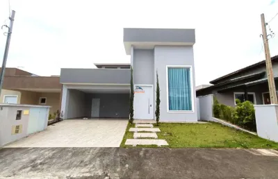Imperdível casa em condomínio de luxo em vargem grande paulista-sp! 3 quartos, 3 suítes, 3 salas, 3 banheiros, 4 vagas, 240m²!
