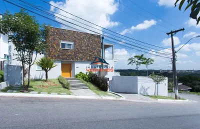 Casa de luxo em condomínio à venda em cotia-sp - 4 quartos, 3 suítes, 2 salas, 5 banheiros, 4 vagas, 632m².