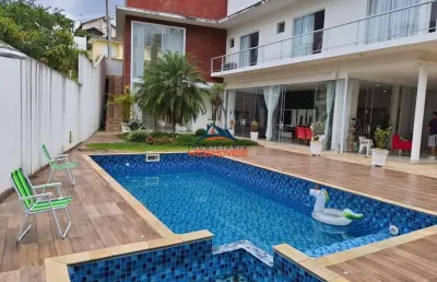 Casa em condomínio fechado com 4 quartos à venda na alameda dos lagos, 234, jardim caiapia, cotia, 400 m2 por r$ 1.950.000