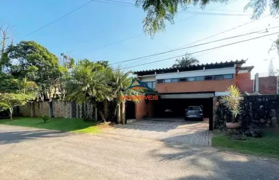 Casa em condomínio fechado com 4 quartos para alugar na rua nice, 11, jardim mediterrâneo, cotia, 640 m2 por r$ 19.100