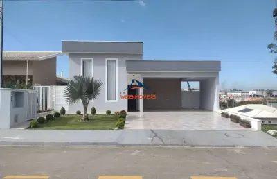Casa de alto padrão à venda em condomínio de vargem grande paulista-sp, 3 quartos, 1 suíte, 2 salas, 4 banheiros, 4 vagas, 221m².