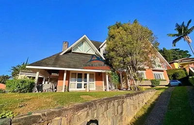 Casa em condomínio fechado com 5 quartos à venda na avenida estácio de sá, 1756, são paulo ii, cotia, 550 m2 por r$ 4.400.000