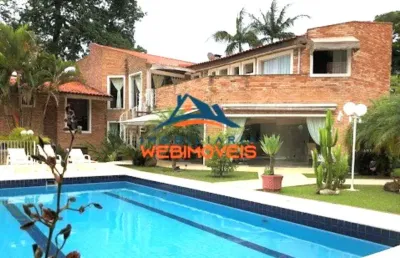 Casa em condomínio de luxo à venda em carapicuíba-sp: 4 quartos, 3 suítes, 3 salas, 5 banheiros, 5 vagas, 800m². venha conferir!