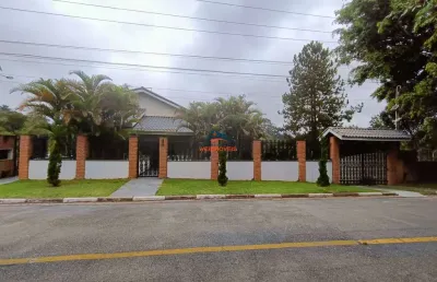 Casa em condomínio fechado com 5 quartos à venda na rua monte fuji, 100, tijuco preto, vargem grande paulista por r$ 1.400.000
