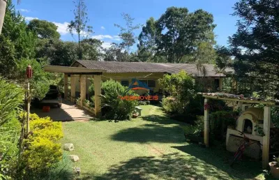 Casa à venda em cotia-sp, bairro cachoeira: 3 quartos, 1 suíte, 4 salas, 3 banheiros, 6 vagas, 340m². imperdível!