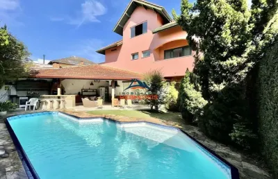 Casa em condomínio fechado com 4 quartos à venda na avenida estácio de sá, 1756, são paulo ii, cotia por r$ 2.200.000