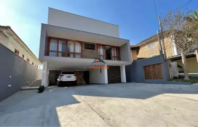 Casa de luxo em condomínio à venda em cotia-sp, são paulo ii - 4 suítes, 4 salas, 7 banheiros, 5 vagas, 496,71 m² de área.