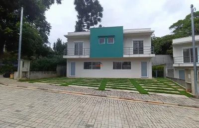 Casa em condomínio fechado com 3 quartos para alugar na rua ipanema, 103, jardim pioneira, cotia, 110 m2 por r$ 6.300