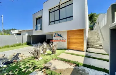 Casa de luxo em condomínio à venda em cotia-sp, no bairro quinta dos angicos, com 3 quartos, 3 suítes, 3 salas, 5 vagas de garagem e 230,18 m² de área.
