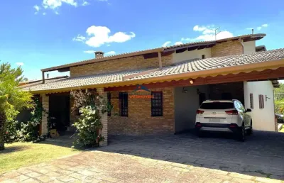 Luxuosa casa em condomínio à venda em cotia-sp, bairro parque dom henrique, 3 quartos, 1 suíte, 3 salas, 4 banheiros, 4 vagas, 460,68m².