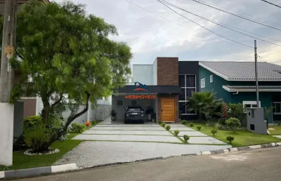 Casa de alto padrão em condomínio para venda em vargem grande paulista - 3 quartos, 1 suíte, 2 salas, 3 banheiros, 4 vagas, 200m².