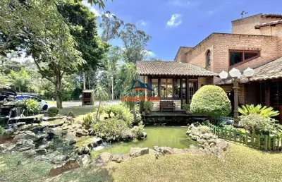 Casa de luxo em condomínio no jardim do golf i, jandira-sp: 4 quartos, 4 suítes, 3 salas, 5 banheiros, 12 vagas, 300,34m².