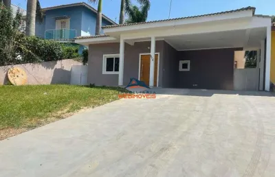 Casa de luxo em condomínio paysage - 3 quartos, 3 suítes, 2 salas, 4 banheiros, 4 vagas, 203m² - vargem grande paulista-sp.
