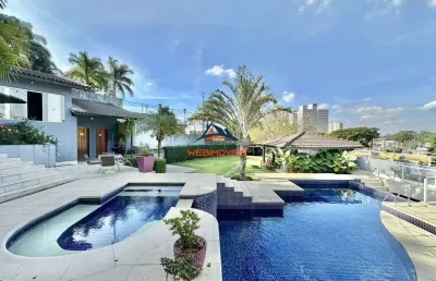 Casa de luxo à venda em carapicuíba-sp: 4 quartos, 4 suítes, 4 salas, 9 banheiros, 5 vagas e 711,64m²!