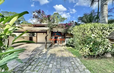 Casa de alto padrão em condomínio à venda em carapicuíba-sp, pousada dos bandeirantes: 5 quartos, 3 suítes, 4 salas, 4 banheiros, 4 vagas, 321,90m².