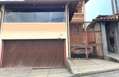 Luxuosa casa com 4 andares condomínio à venda em vargem grande paulista-sp: 4 quartos, 1 suíte, 3 salas, 3 banheiros, 3 vagas, 354 m²!