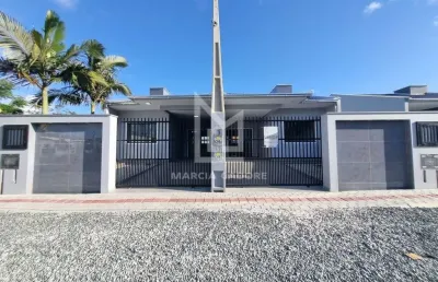 Casa com 2 quartos à venda no itajubá, barra velha , 86 m2 por r$ 460.000