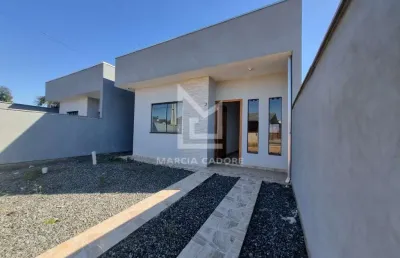Casa com 2 quartos à venda no itajubá, barra velha , 60 m2 por r$ 370.000