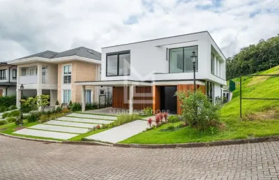 Casa em condomínio fechado com 3 quartos à venda no rio do meio, itajaí , 352 m2 por r$ 5.500.000