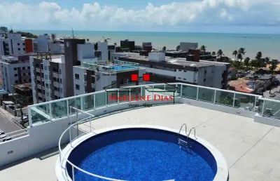 Apartamento com 2 quartos à venda no Cabo Branco, João Pessoa 