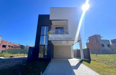 Casa à venda em curitiba, santa cândida, com 3 suítes, com 116.13 m², vivendas do parque
