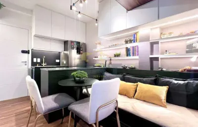 Apartamento garden totalmente mobiliado com 1 quarto