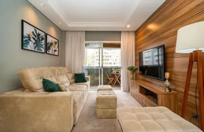Apartamento à venda em curitiba, cristo rei, com 3 quartos, com 96 m², solar de leiria