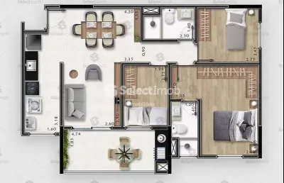 Apartamento na planta à venda, vila bocaina, mauá, sp