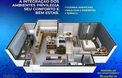 Apartamento na planta à venda, casa branca, santo andré, sp