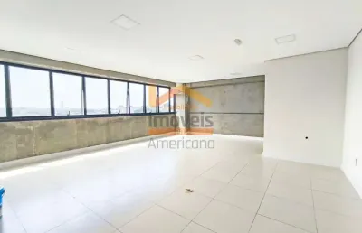 Sala comercial para locação no centro de americana-sp: 1 banheiro, 1 vaga de garagem, 45m² de área!