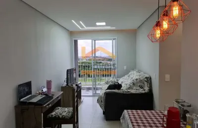 Apartamento à venda em santa bárbara d'oeste-sp, jardim firenze, 2 quartos, 1 suíte, 2 banheiros, 1 vaga de garagem!