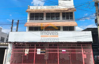 Salão comercial totalizando 600m² em 03 pavimentos no bairro jardim progresso em americana ? sp  r$ 11.000,00