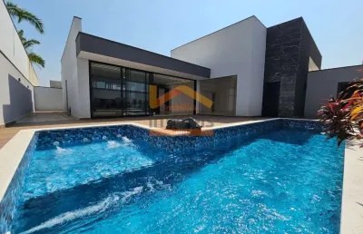 Casa de luxo em condomínio: 3 quartos, 3 suítes, 5 banheiros, 4 vagas - americana-sp, chácara letônia - 237m².