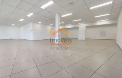 Salão comercial para locação em americana-sp, bairro jardim sao domingos: 1 sala, 3 banheiros, 257 m² de área.