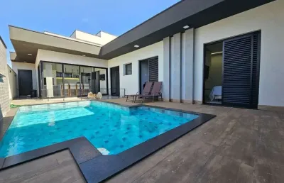 Casa de alto padrão em condomínio à venda em nova odessa-sp, jardim recanto das águas: 3 quartos, 1 suíte, 1 sala, 4 banheiros, 4 vagas de garagem, 180,00 m².