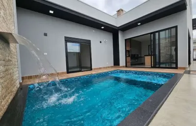 Casa em condomínio de luxo com 3 suítes no jardim firenze, santa bárbara doeste-sp: imperdível!