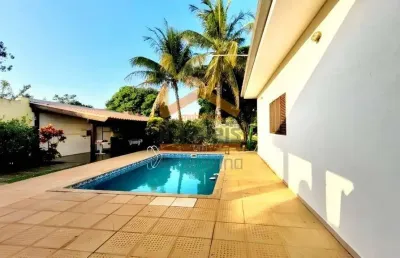 Casa de luxo no portal dos nobres, americana-sp - 3 quartos, 1 suíte, 4 banheiros, 5 vagas, 294m² de área