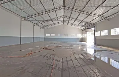 Salão industrial 748m² para locação no bairro santa sofia em americana sp r$ 15.000,00