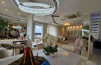 Apartamento de luxo no centro de americana-sp: 3 quartos, 3 suítes, 4 banheiros, 4 vagas de garagem e 421m² de área. venha conhecer!