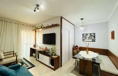 Apartamento à venda em americana-sp, vila branca: 3 quartos, 1 suíte, 1 sala, 2 banheiros, 1 vaga de garagem, 70m². venha conferir!